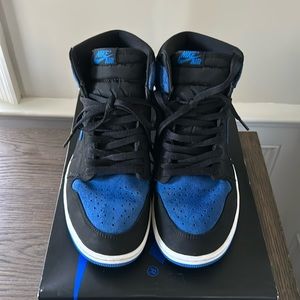 Air Jordan 1 High OG Royal Reimagined Size 11 good condition 100% Authentic